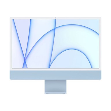 APPLE AiO računalo iMac 24 / Apple M1, 24", 4480 x 2520, 8 GB RAM, 256 GB, plava (obnovljen)